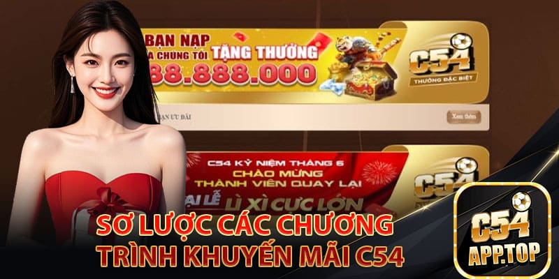 Sơ lược các chương trình khuyến mãi C54